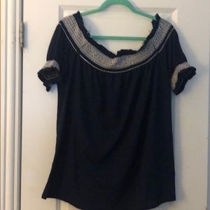 Navy Top Size 3X